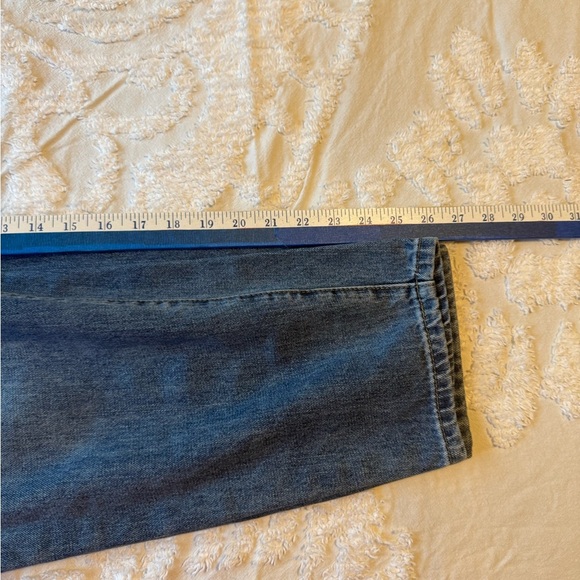 YMI Blue Boyfriend Jeans Relaxed Fit Distressed - Picture 6 of 6
